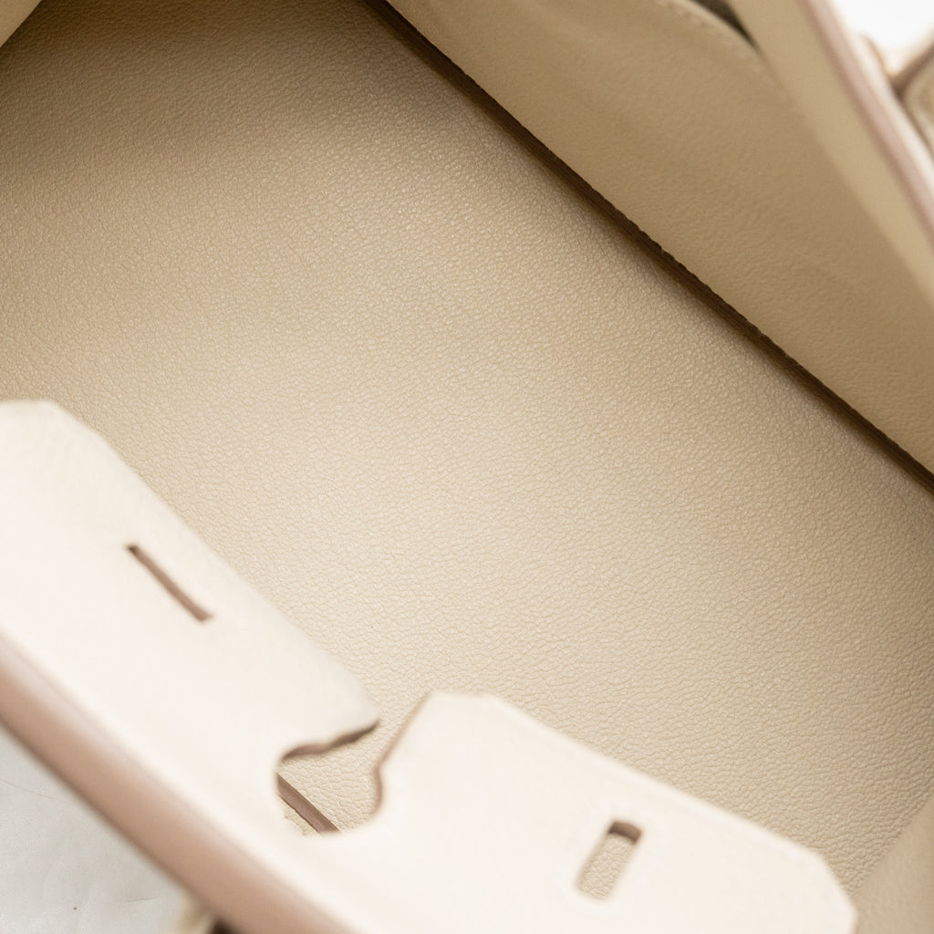 Hermes Birkin 25 Togo Craie GHW