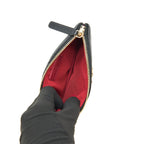 CHANEL 19 MINI POUCH LAMBSKIN BLACK GHW