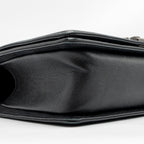 CHANEL MEDIUM BOY BAG CAVIAR BLACK SHW