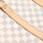 LOUIS VUITTON KEEPALL BANDOULIERE 55 DAMIER AZUR CANVAS GHW