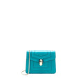 BVLGARI SERPENTI FOREVER CROSSBODY BAG CALFSKIN GREEN LGHW