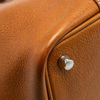 HERMES PICOTIN 18 LOCK BAG BARENIA FAUBOURG FAUVE SHW