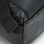 LOUIS VUITTON ECLIPSE VOYAGER MESSENGER BAG MONOGRAM CANVAS BLACK YEAR 2020