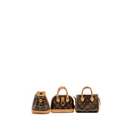 Louis Vuitton Trio Mini Icones Alma-Speedy-Noé Monogram Canvas/Leather GHW