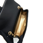 CHANEL 22C PEARL CRUSH MINI RECTANGULAR LAMBSKIN BLACK GHW (MICROCHIP)
