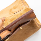 HERMES BIRKIN 25 GRIZZY / SWIFT GOLD GHW