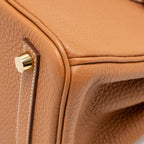 Hermes Birkin 25 togo gold GHW