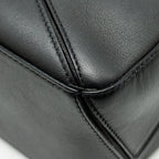 LOEWE SMALL PUZZLE BAG CALFSKIN BLACK SHW
