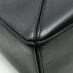 LOEWE SMALL PUZZLE BAG CALFSKIN BLACK SHW