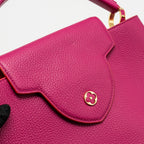 LOUIS VUITTON CAPUCINES GM TAURILLON PINK GHW