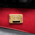 CHANEL SMALL 19 BAG LAMBSKIN BLACK MULTICOLOUR HARDWARE (MICROCHIP)