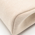 Hermes Herbag Mini Canvas/Hunter Ecru-Beige/Fauve GHW
