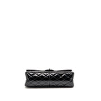 Chanel Large 2.55 Reissue Flap Bag Patent Leather Black SHW