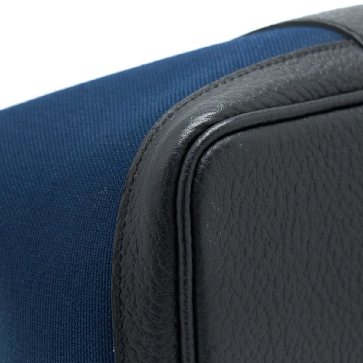 Hermes Garden Party 36 Pockets Negonda/Canvas Bleu Marine/Black SHW