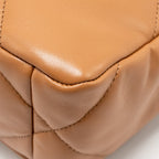 CHANEL SMALL 19 BAG LAMBSKIN CARAMEL MULTICOLOURED HARDWARE (MICROCHIP)