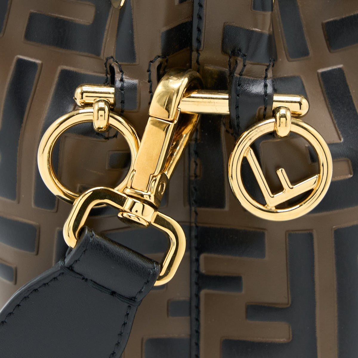 FENDI MON TRESOR MINI BUCKET BAG GHW