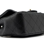 CHANEL CLASSIC MINI RECTANGULAR FLAP BAG CAVIAR BLACK GHW