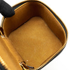 Celine top handle mini vanity case with strap triomphe canvas brown GHW