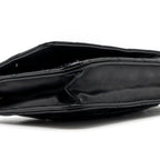 CHANEL CLASSIC WALLET ON CHAIN PATENT BLACK SHW