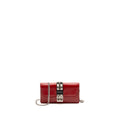 Prada Elektra Wallet on Chain Calfskin Red/Black SHW