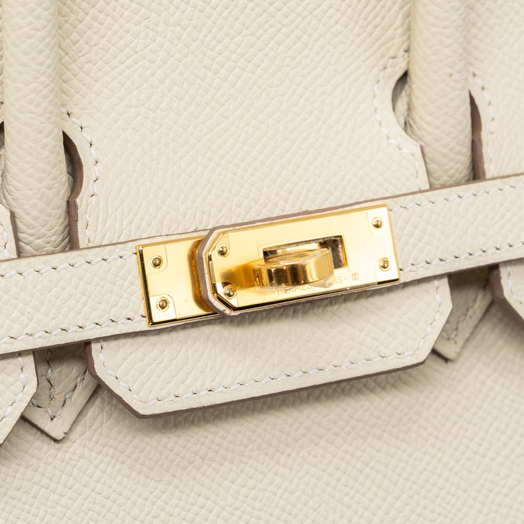 Hermes Birkin 25 Epsom Craie GHW