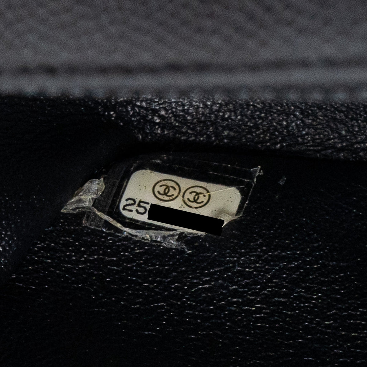 CHANEL MINI RECTANGULAR FLAP BAG CHEVRON CAVIAR BLACK SHW