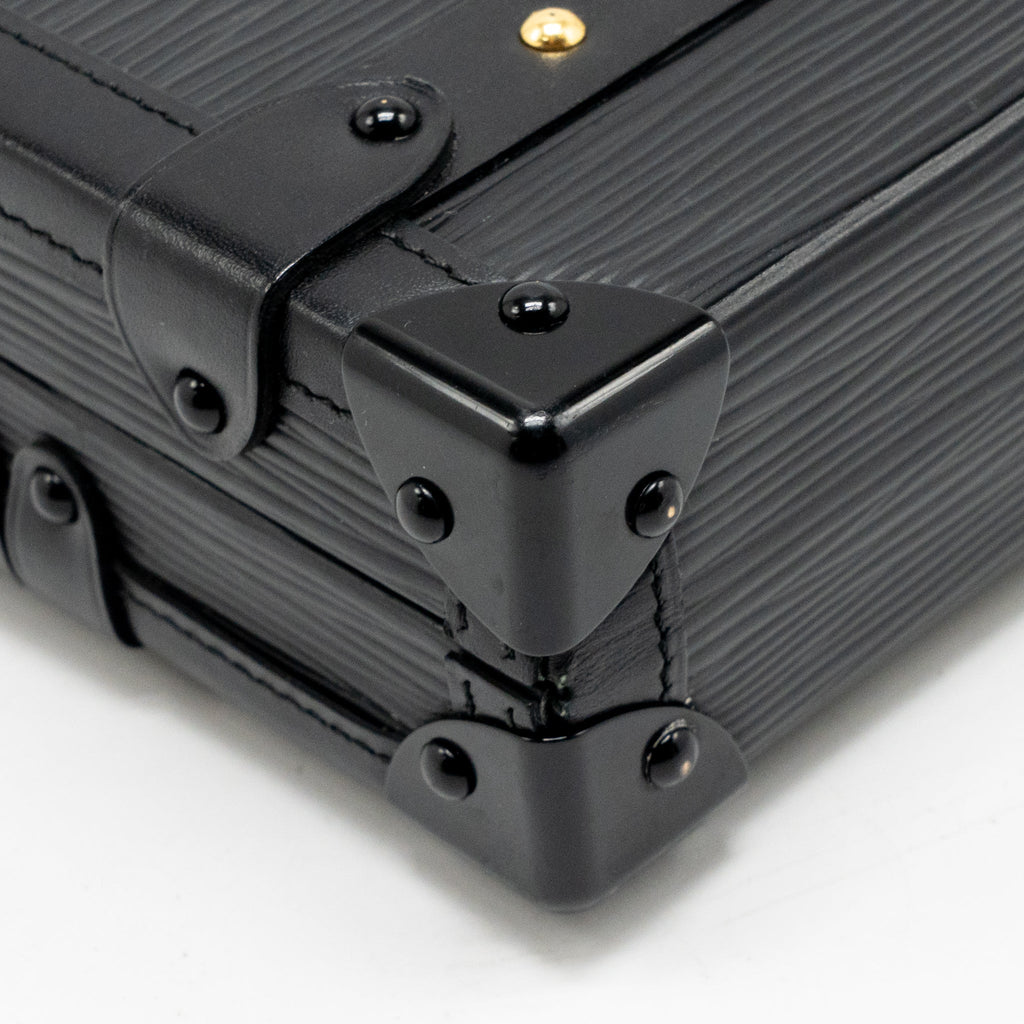 Louis Vuitton Petit Malle epi leather black GHW