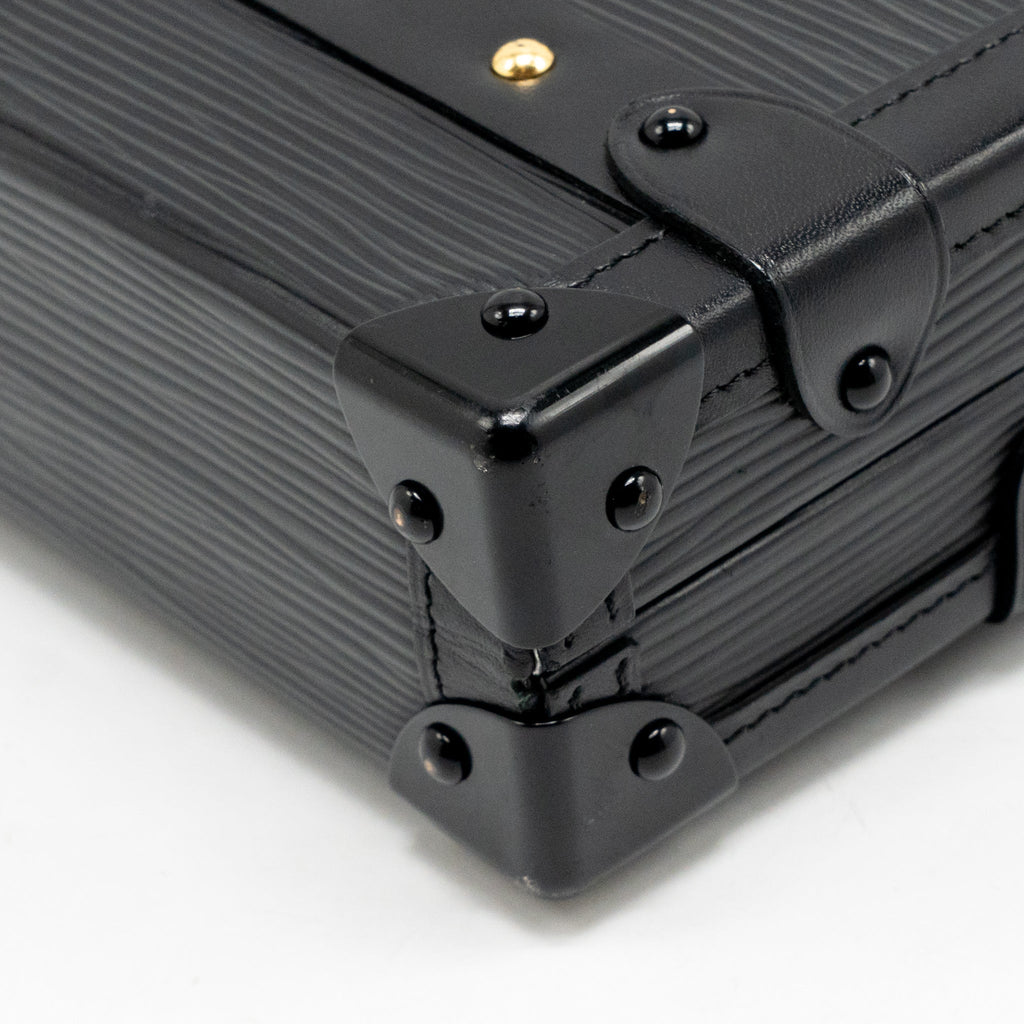 Louis Vuitton Petit Malle epi leather black GHW