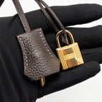 Hermes Birkin 25 Togo T3 BAI-BRUN GHW