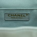 CHANEL 23C DUMA MINI BACKPACK CALFSKIN LIGHT GREY LGHW (MICROCHIP)