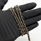 Chanel 2016 moonlight Minaudiere evening bag lucite / crystal black LGHW