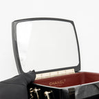 Chanel 2016 moonlight Minaudiere evening bag lucite / crystal black LGHW