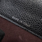 CHANEL CLASSIC FLAP CARD HOLDER CAVIAR BLACK SHW