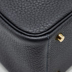 Hermes Mini Lindy Clemence Caban GHW