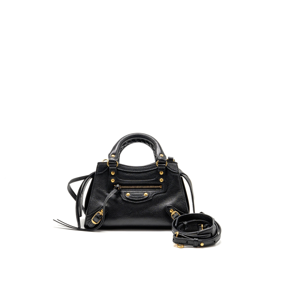 Balenciaga Neo Classic City Bag Grained Calfskin Black GHW