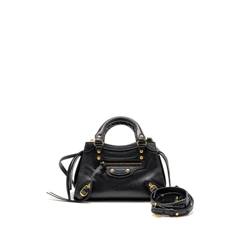Balenciaga Neo Classic City Bag Grained Calfskin Black GHW