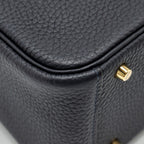 Hermes Mini Lindy Clemence Caban GHW