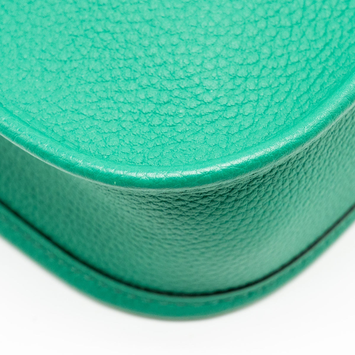 HERMES MINI EVELYNE TAURILLON MAURICE VERT JADE SHW