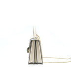 BVLGARI TOP HANDLE SERPENTI BAG WHITE