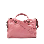 BALENCIAGA CLASSIC CITY BAG IN PINK