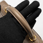 Hermes Kelly 25 Epsom Etoupe GHW