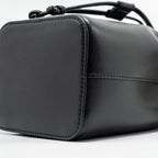 FENDI MINI MON TRESOR BUCKET BAG CALFSKIN BLACK GHW