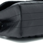 CHANEL MINI REISSUE 2.55 FLAP BAG CHEVRON AGED CALFSKIN SO BLACK