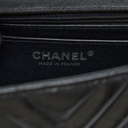CHANEL MINI REISSUE 2.55 FLAP BAG CHEVRON AGED CALFSKIN SO BLACK