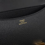 Hermes Mini Constance Epsom Black GHW