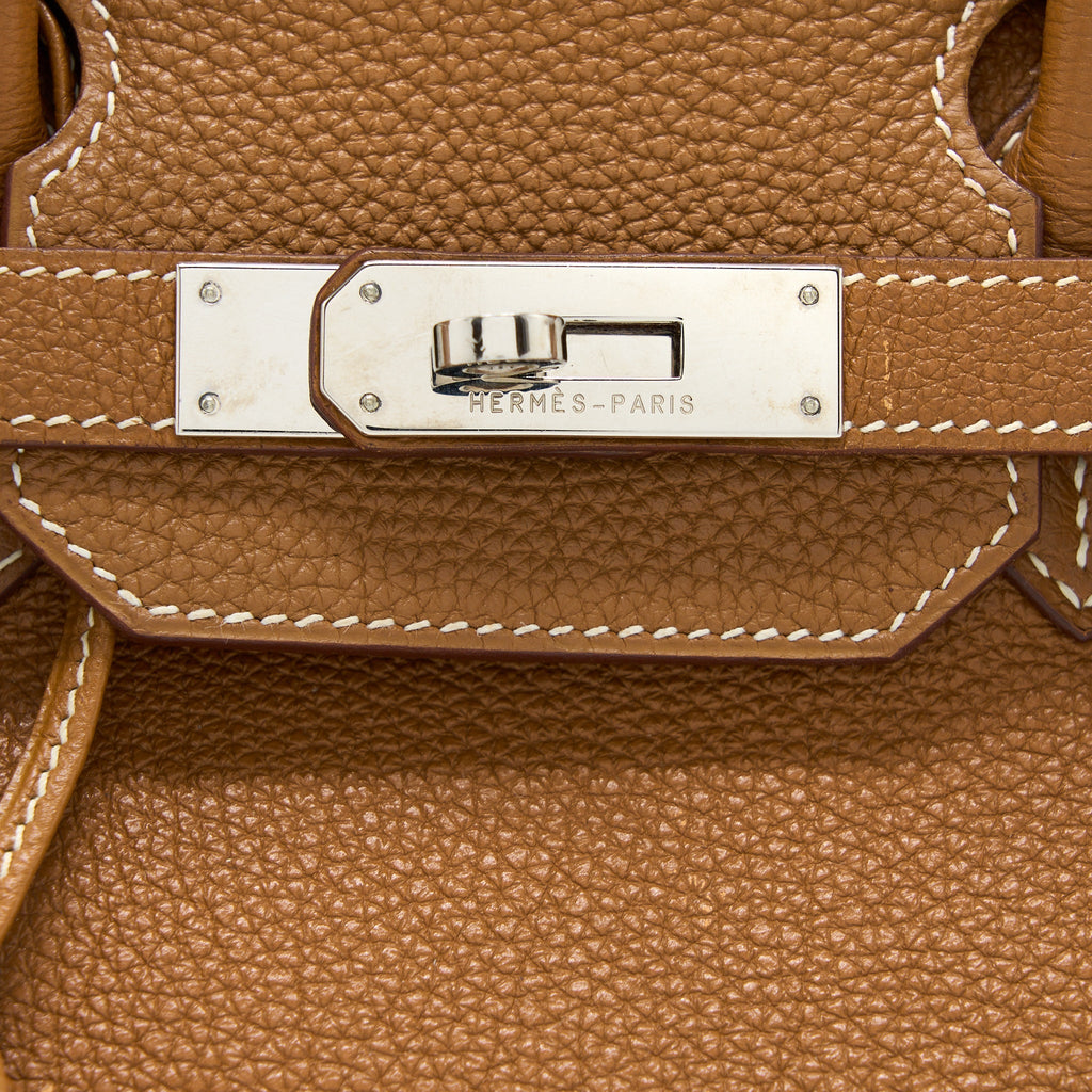 Hermes Birkin 35 Togo Gold SHW