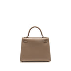 Hermes Kelly 25 Epsom etoupe SHW