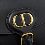 DIOR SMALL BOBBY BAG BOX CALFSKIN BLACK GHW