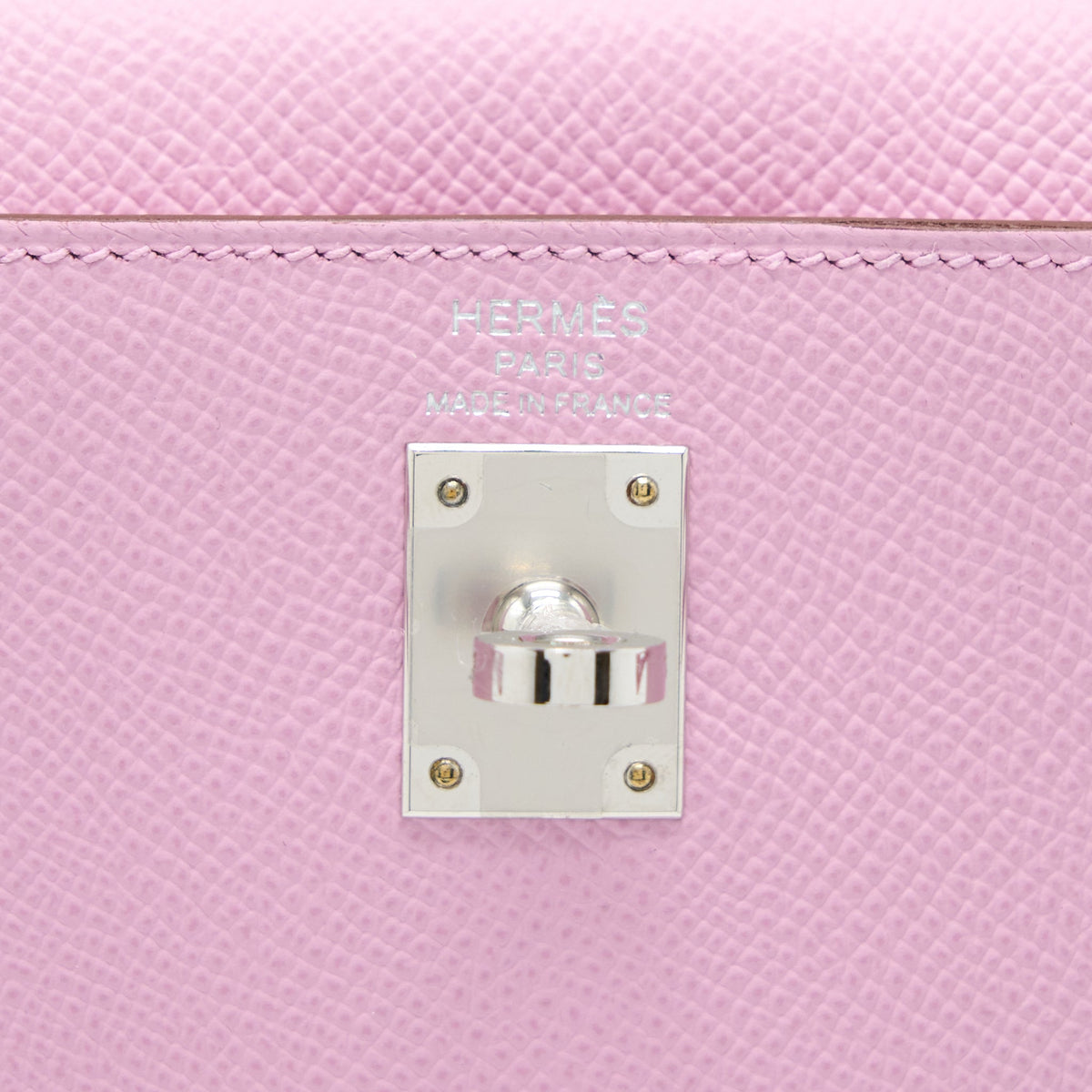 HERMES KELLY 25 EPSOM X9 MAUVE SYLVESTRE SHW