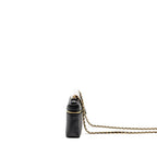 Chanel 26A CC Vanity with Chain Grained Calfskin Black GHW (Microchip)